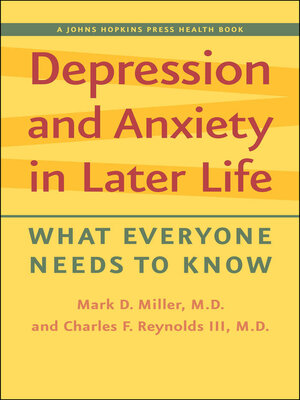 cover image of Depression and Anxiety in Later Life